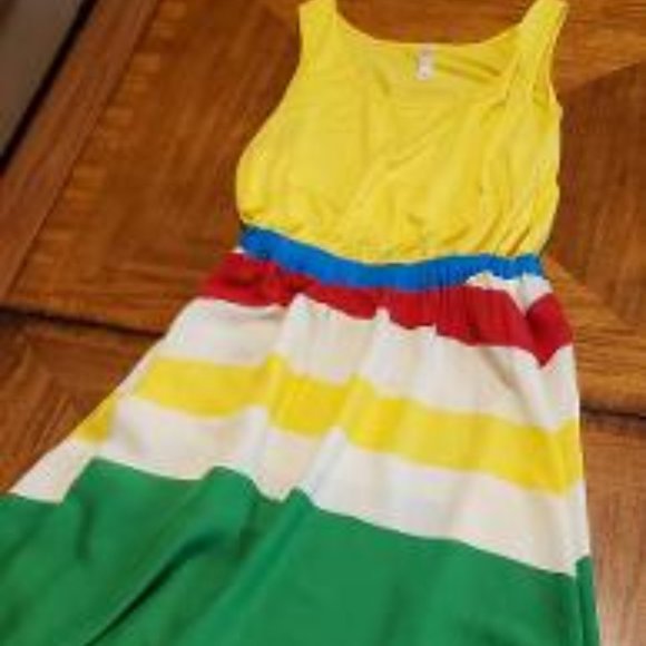 Xhilaration Dresses & Skirts - Casual Summer Dress - Primary Colors